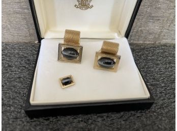 Michaels Jewelers Cuff Links And Tie Tack