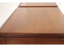 Pair Of LANE Walnut Side End Tables Style #1590