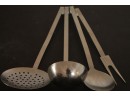 Set Of 4 Stainless Steel Mid Century Modern Chefs Tools Made In Korea