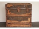 Vintage Wooden Steamer Trunk