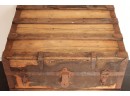 Vintage Wooden Steamer Trunk