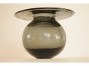 Organic Freeform Scandinavian Mid Century Modern Glass Vase