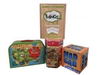 Four New In Box Puzzles, Games