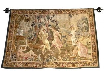 Antique Tapestry Purchased At Piccadilly Market In London