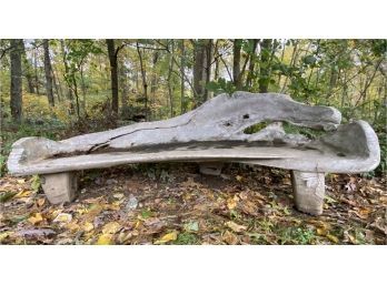 One Of A Kind Driftwood Sculptural Bench
