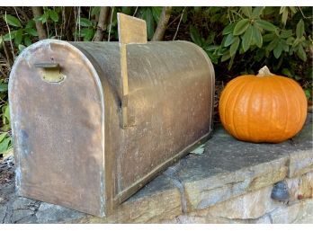 Oversized Copper Mailbox