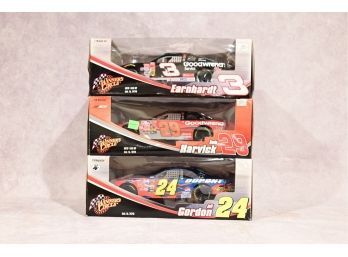 Trio Of Winners Circle 1:18 Scale Diecast Stock Cars