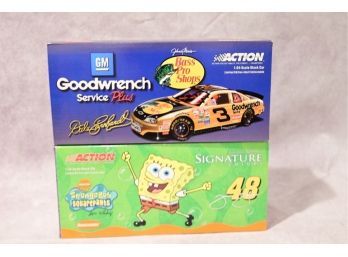 Pair Of Action Limited Edition 1:24 Scale Diecast Stock Cars #4