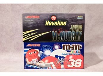 Pair Of Action Limited Edition 1:24 Scale Diecast Stock Cars #2