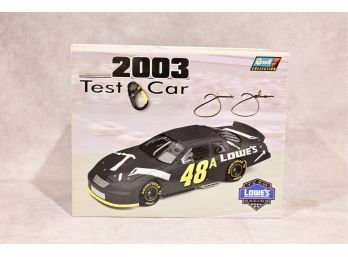 2003 Revell Jimmie Johnson #48 Lowes 1:24 Diecast Test Car
