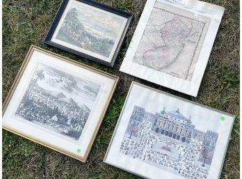 Vintage And Antique, Prints And Maps