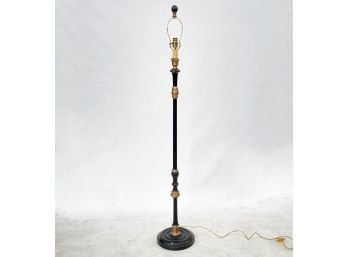 A Vintage Metal Stick Lamp