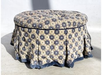 A High Quality Upholstered Ottoman