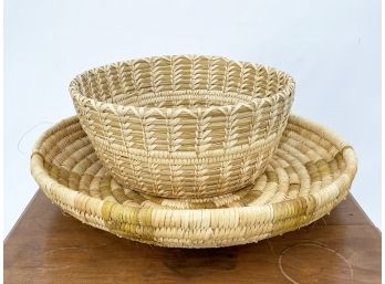 A Pair Of Papago Indian Baskets