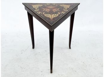 A Custom Swiss Music Box Table By Reuge