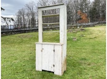 An Antique Pine Farm Cabinet