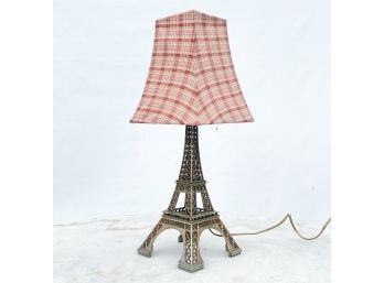 An Eiffel Tower Lamp