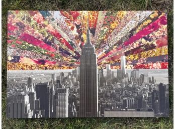 A NY Themed Canvas Print By Banca Green