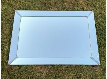 A Large Vintage 1950's Mirror Framed Mirror