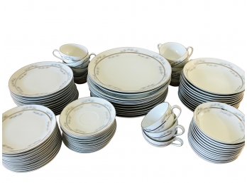 Full Set Fukagawa Arita Porcelain Serveware For 12