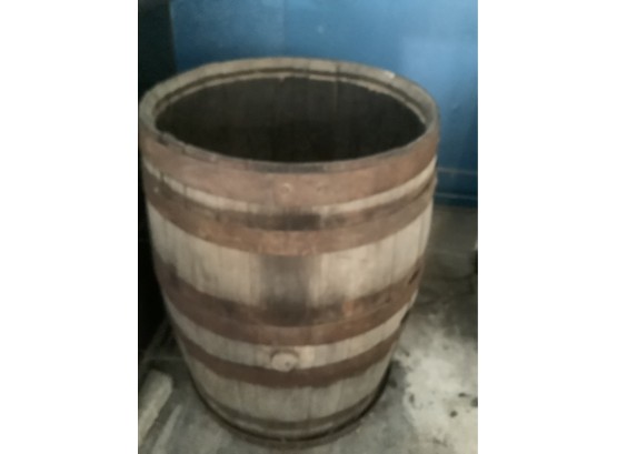 Large Barrel Full Of Pellets