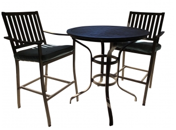 Patio Round Table With 2 Chairs