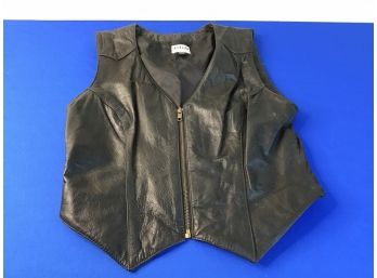 Morgan Size Medium Leather Vest