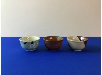 Made In China Pottery Bowl Set Of 3
