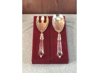 International Silver Company Serving Fork And Spoon
