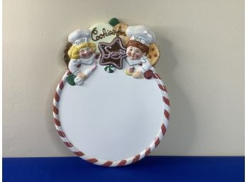 Cookies For Santa Plate With Sugar Ad Spice Chefs