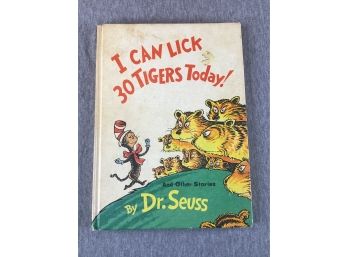 I Can Lick 30 Tigers Today! Book By Dr. Seuss