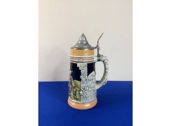 Early Beer Stein With Lid #2