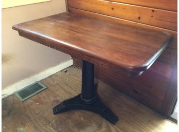 Vintage Iron Base Table #1