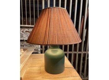 Vintage Green Table Lamp