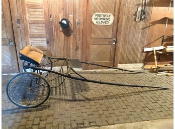 Antique Houghton Sulky Co. The Jogger Horse Drawn Show Cart