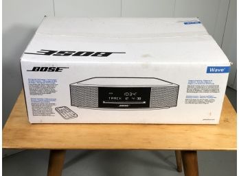 Brand New UNUSED / UNOPENED - BOSE IV Wave Radio / CD Player - Espresso Color - $550 Retail - NEW NEW NEW !