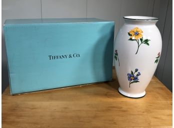 Lovely Vintage TIFFANY & Co. Vase - SINTRA Pattern - Made In Portugal - Comes With Original Tiffany & Co Box