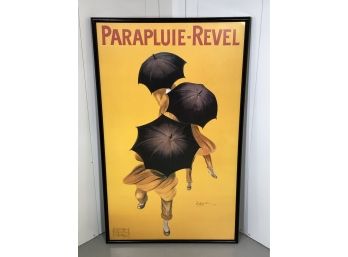 Great Quality French Poster PARAPLUIE - REVEL Framed Advertising Poster - By Prints Plus - Reproduction