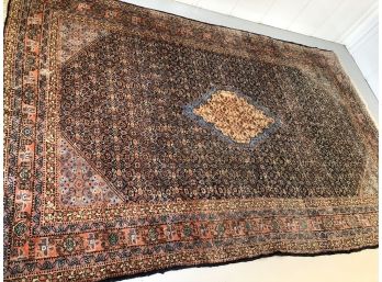 Beautiful Antique Hand Made / Hand Knotted Oriental Rug - Beautiful Colors - Pretty Rug - Very Good Condition