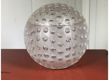 Fabulous Vintage Lucite Golf Ball Ice Bucket - GREAT PIECE - Unusual Ice Bucket - Don't See These That Often