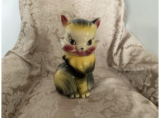 Vintage Cat Ceramics Cookie Jar