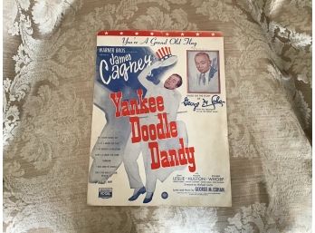 Vintage Covers And Music And Lyric Sheets For You're A Grand Old Flag And Yankee Doodle Dandy