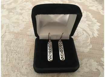 Contemporary Sterling Silver Earrings - Lot #2