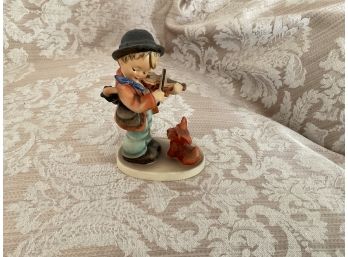 Vintage Hummel Figure Of Child Playing His Violin '1'