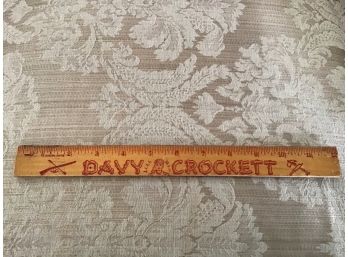 Vintage Davy Crockett Ruler