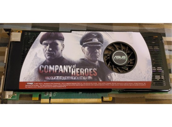 Asus GE Force 8800GT Company Of Heroes Edition Graphic Card