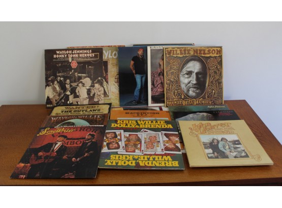 Huge County Record Lot Filled With Willie Nelson And More