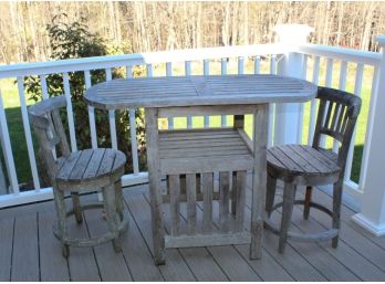 Beautiful Outdoor Teak Table & Chairs