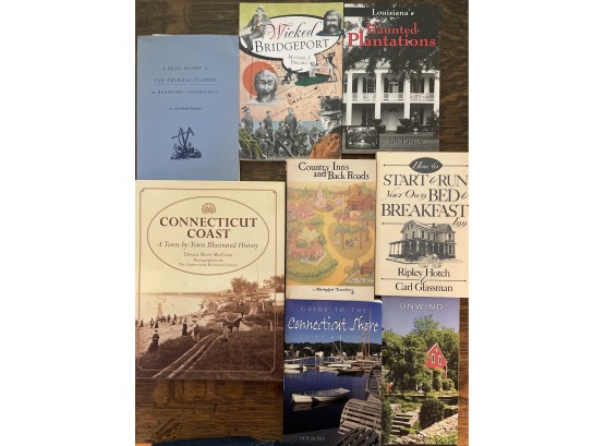 Connecticut Pride: Eight Local Inspired Books, Connecticut Coast, Shore, Thimble Islands, Etc.