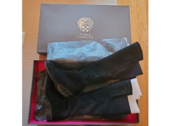 Pair Of Black VC- Jamirah 8 1/2 M Vince Camuto Ladies Boots & Original Box